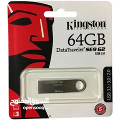  4 فلاشات كينجستون مساحات مختلفة بسعر الجملة Kingston flash drive