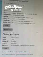  7 كمبيوتر HP بحالة ممتازة فقط بسعر 85 دينار Core i3