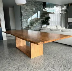  5 قطع من الخشب الطبيعي فاخرة في عنا كل الاحجام