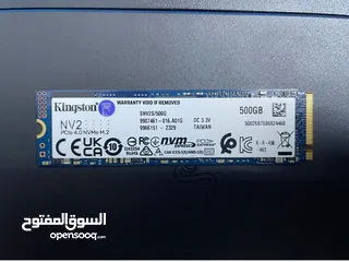  1 Ssd m.2 Kingston 500gb وكالة للبيع