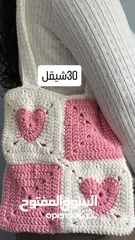  1 اغراض كروشيه متنوعة للبيع مع امكانية التصميم حسب الطلب