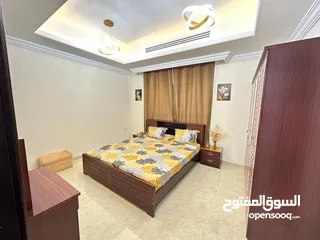  15 للإيجار الشهري شقة مفروشة غرفتين وصالة في عجمان منطقة الروضة