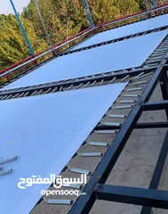  2 خدمة تفصيل ارضية ترامبولين  وتركيب بايب مواسير فوم سيفتي لعمدان الحديد لمناطق الالعاب و شبك بلاستيك