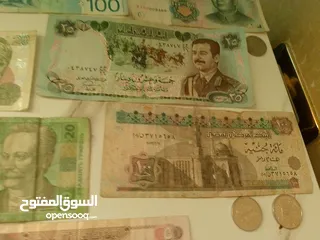  7 مجموعه من العملات العربيه والاجنبيه+ السعر الخاص