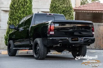  5 Dodge Ram Big horn 2019 gasoline   البكب بحالة الوكالة و قطع مسافة 51,000 ميل فقط