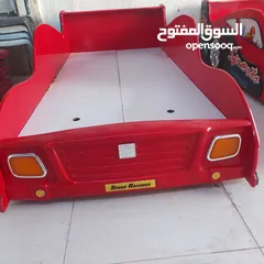  2 تخت اطفال شكل سياره