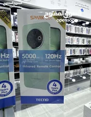  12 جهاز جديد بالكرتونة Spark 30c رام 8 و 12 و 16 جيجا 128 و 256 مكفول سنة متوفر توصيل