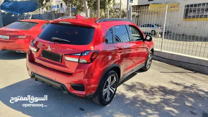  6 Mitsubishi ASX 2022 الفخمة تسيير شهر 10/2023 عداد 9000 كيلو وكفالة لسنة 2028