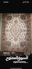  3 Iranian silk carpet