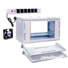  7 كبينة سيرفر انترنت باحجام متنوعة  وأفضل الاسعار Network Cabinet  من 4u to 42 u