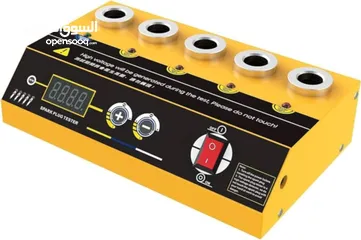  4 يتوفر لدينا Spark_Plug_Tester جهاز فحص بواجي 5 مداخل  ويتوفر بعدة موديلات