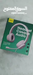  6 سماعة مينيسو wired headset casque audio sans fil