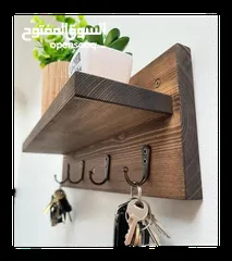  2 علاقات ملابس ،علاقات خشبية ،يدوية