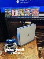 1 Playstation 4 Slim  بلاستيشن 4 سلم