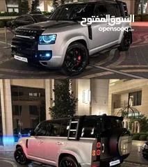  3 متوفر ديفندر اعلى صنف للأجار وجميع فئات الرنج روفر للأجار اليومي والاسبوعي والشهري