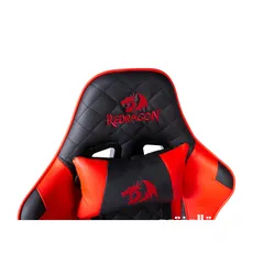  9 Redragon KING OF WAR C601 GAMING CHAIR-black-red كرسي ريدراجون أصلي مكفول اسود واحمر