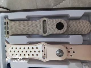  6 ساعه smart watch (c60 Ultra 3) مع كرتونتها و شاحنها و كساكتها مشحونه فقط 10 مرات الساعه كأنها جديده