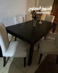  4 طاولة سفرة ايكيا