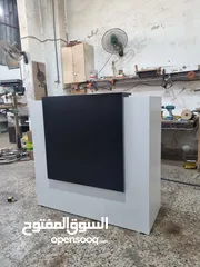  5 كاونترات  استقبال 120سم شامل التوصيل والتركيب مع إمكانية اختيار اللون والموديل المناسب