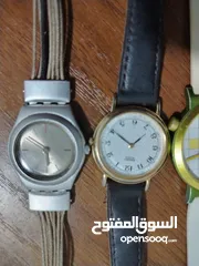  4 ساعات أصلية سواتش و سيكو