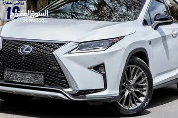  2 ‏ مميزة جدا Lexus Rx450h hybrid 2019 F-sport