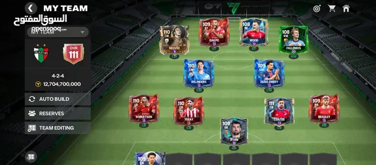  1 حساب فيفا اوفر 111 يبداأ السعر من 15 دولار