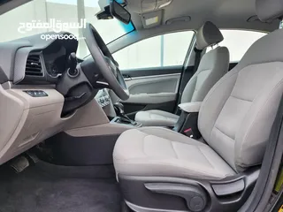  12 Hyundai Elantra model 2020