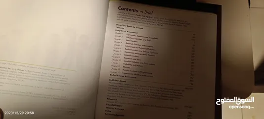  2 Pearson Algebra 2 original book great condition 2   كتاب أصلي بيرسون الجبرا