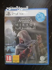  1 للبيع Assassin’s Creed Mirageالحالة: نظيفة جداً وشغالة 100
