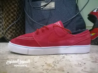 6 Nike SB Stefan janoski shoes    original top quality حذاء نايك اس بي لون احمر نادر
