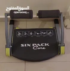  2 جهاز six pack بحالة الجديد تمارين متعددة ومختلفة (معدة ، أيدي ، أرجل) مستويات مقاومة قابلة للتغيير