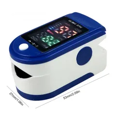  12 جهاز قياس و فحص نسبة الأكسجين بالدم Oximeter يوضع على الاصبع لفحص الاكسجين قياس اكسجين الدم