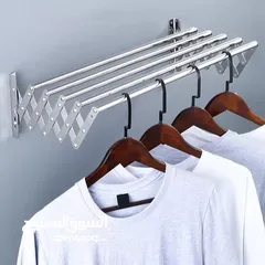  5 منشر غسيل جداري المنيوم