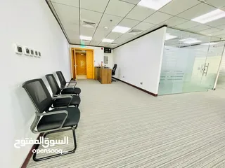  10 Well Furnished Office  Free ADDC  Direct Owner