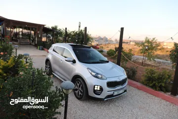  15 كيا سبورتج جتي لاين 2016فلل اضافات مع فتحة سقف بنوراما للبيع بسعر حررررق كاش نخب و ماتور 2000ديزل