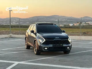  1 كايا سبورتاج  2022 فل الفل فتحة سقف  2x4 ///240Hp بنزين + كهرباء  ( Haybrid) 1600cc