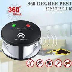  6 360 Degrees Ultrasonic Pest Repellers Electronic Rodent Repellers