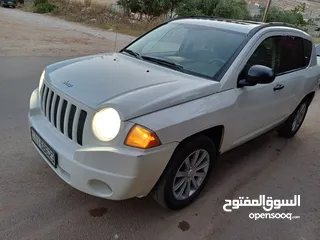  14 جيب كومباس موديل 2007 فل كامل فحص كامل مع فرويل