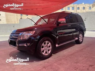 2 ميتسوبيشي باجيرو فل اضافات لون اسود للإيجار اسعار مميزة للفترات الطويلة