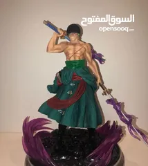  4 One Piece Zoro figure 21CM تمثال زورا