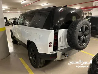  5 Land Rover Defender2023 وارد وصيانة المحمودية Plug in hiybrid one owner