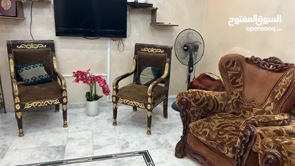  3 طقم كنب مصري ل غرفة الضيوف او المعيشة