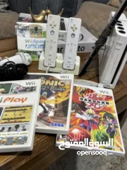  1 Nintendo wii  كامل مكمل للبيع او البدل