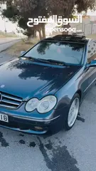  10 مرسيدس clk 2006 بحاله الشركه للبدل على مرسيدس احدث