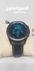  11 SMART WATCH SAMSUNG GALAXY WATCH 3 . SIZE 45 WITH BLACK LEATHER BAND