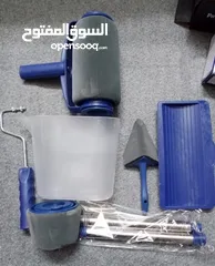  11 رول دهان PINTER ROLLER قابل للتعبئه رول الدهان 7 قطع مع عصا