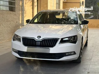 2 سكودا سوبيرب موديل2020 وترخيص 2019 فحص ممتاز ولا غرام بويه  مطور 1500 بنزين