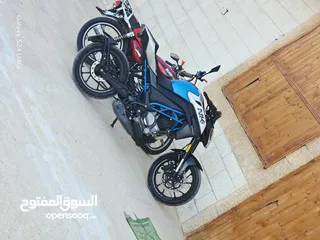  6 دراجه سي اف موتو NK بحال الوكاله لا ينقصها شي