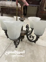  3 اضائة 6 منافذ من النحاس