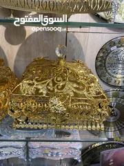  8 طقم زمزميات نحاس مينا